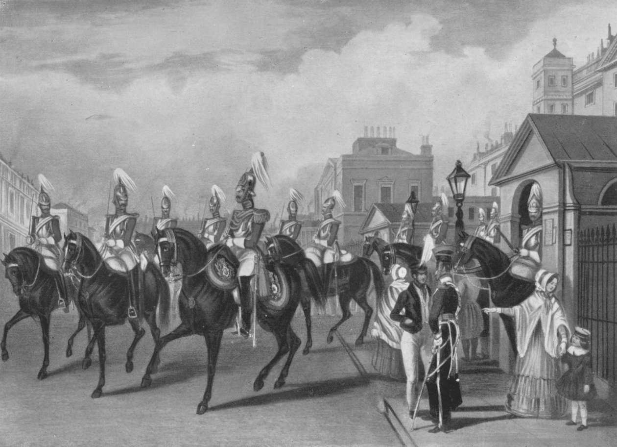सेकेंड लाइफ गार्ड्स रिलीविंग गार्ड, 1844 1909 द्वारा जेम्स विलियम जाइल्स