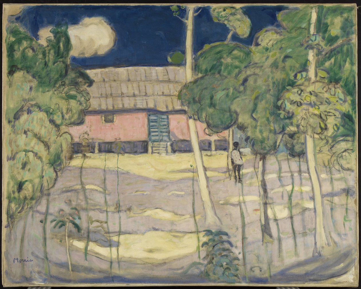 लैंडस्केप, त्रिनिदाद, c.1921 (कैनवास पर तेल) द्वारा जेम्स विल्सन मॉरिस