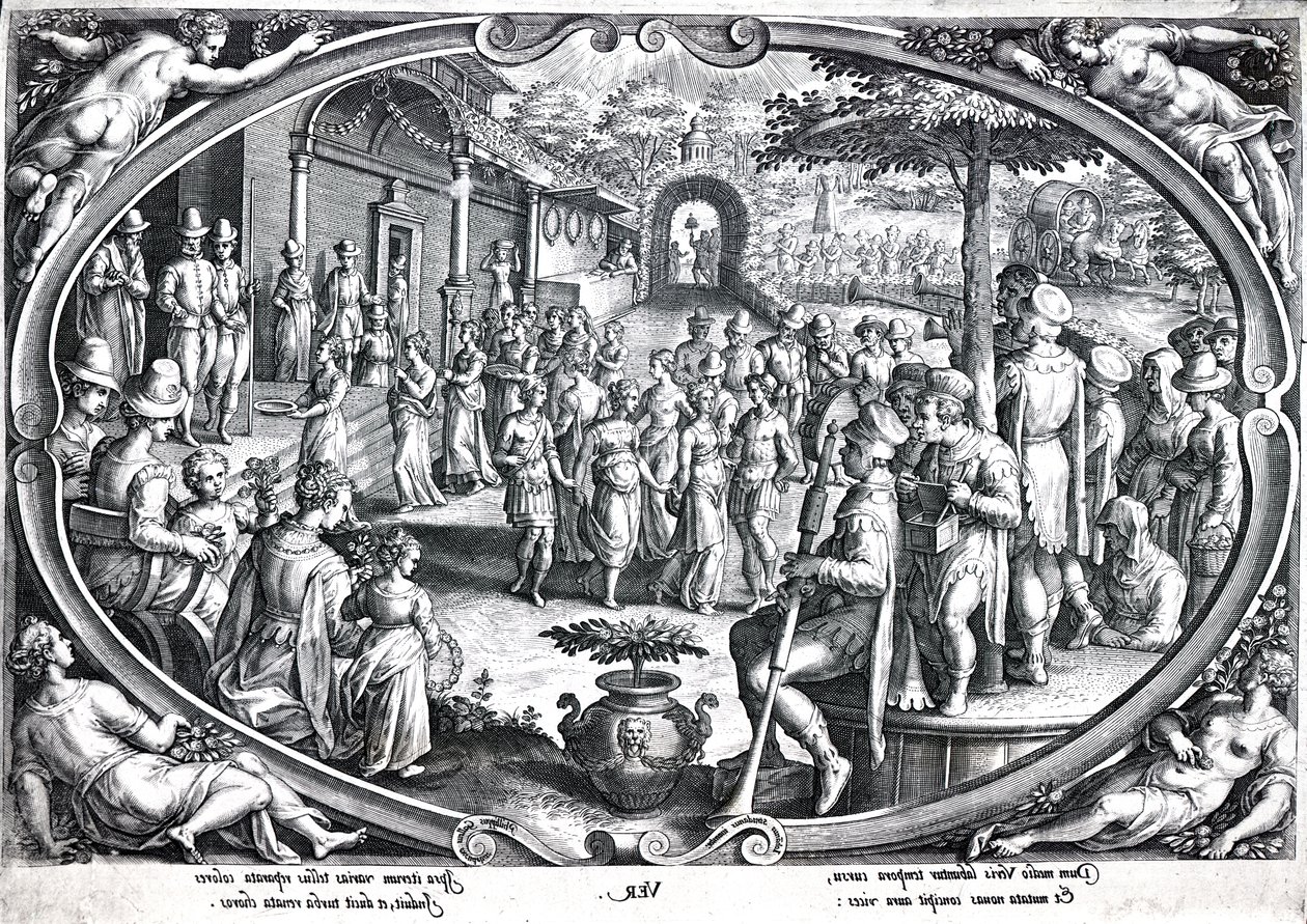 वर्, फिलिप गाले द्वारा उत्कीर्ण, c.1580 द्वारा जन वैन डर स्ट्रेट
