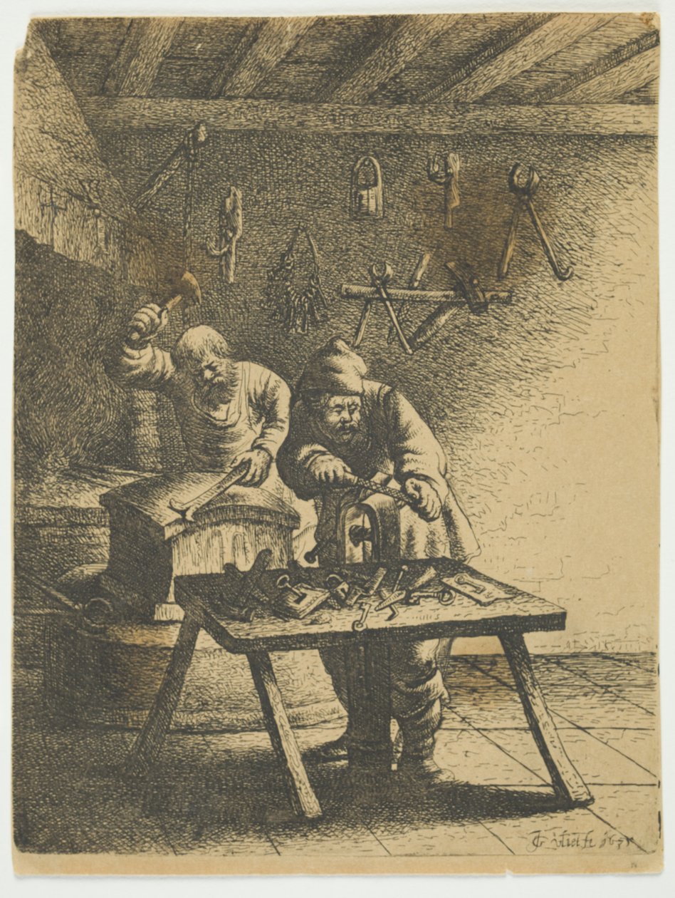 लॉकस्मिथ, 1635 द्वारा जान जॉर्ज वैन व्लिट