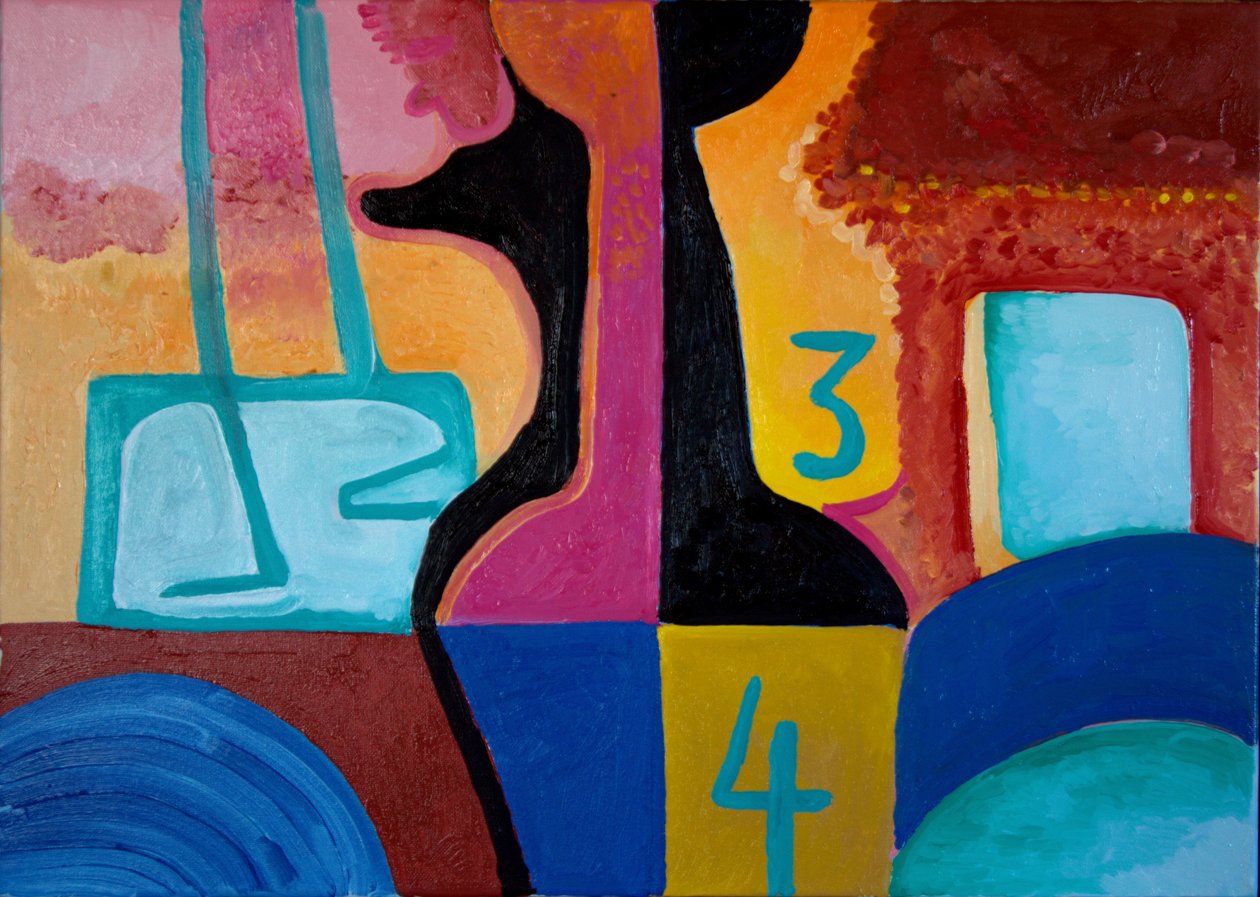 Anubis पेश करता है बेसिक नंबर, 2010 (कैनवास पर तेल) द्वारा जान ग्रोनबर्ग