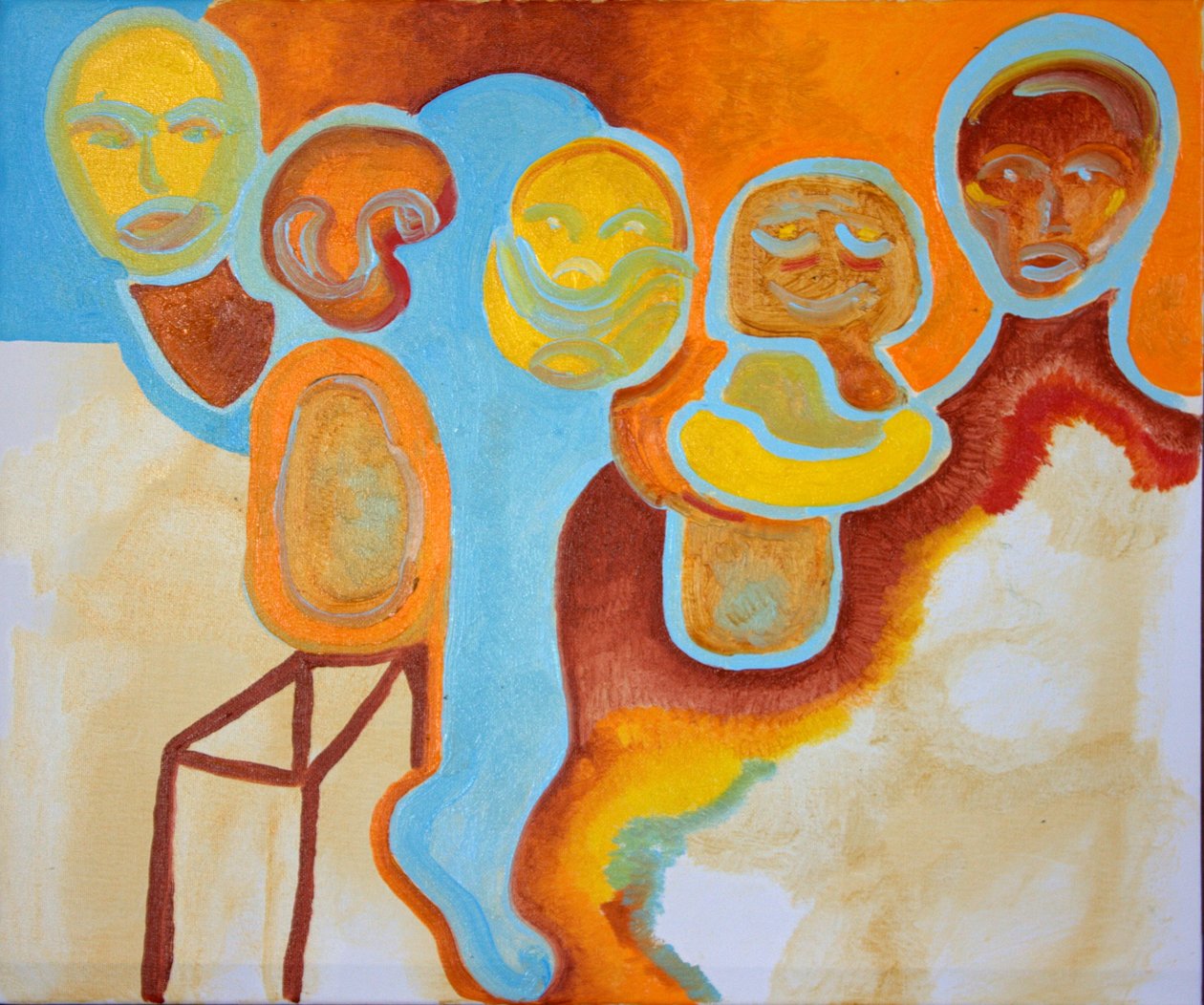 चश्मदीद गवाह नंबर 1, 2009 (कैनवास पर तेल) द्वारा जान ग्रोनबर्ग