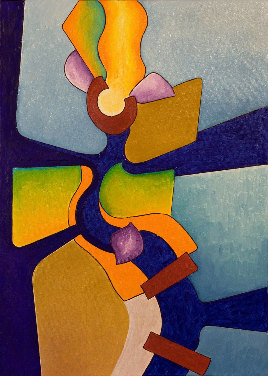आग भक्षक, महिला, 2007 (कैनवास पर तेल) द्वारा जान ग्रोनबर्ग