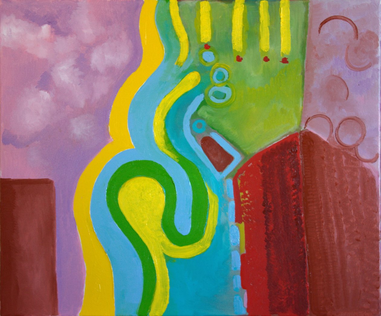 एक बिजली की कोमलता, 2009 (कैनवास पर तेल) द्वारा जान ग्रोनबर्ग