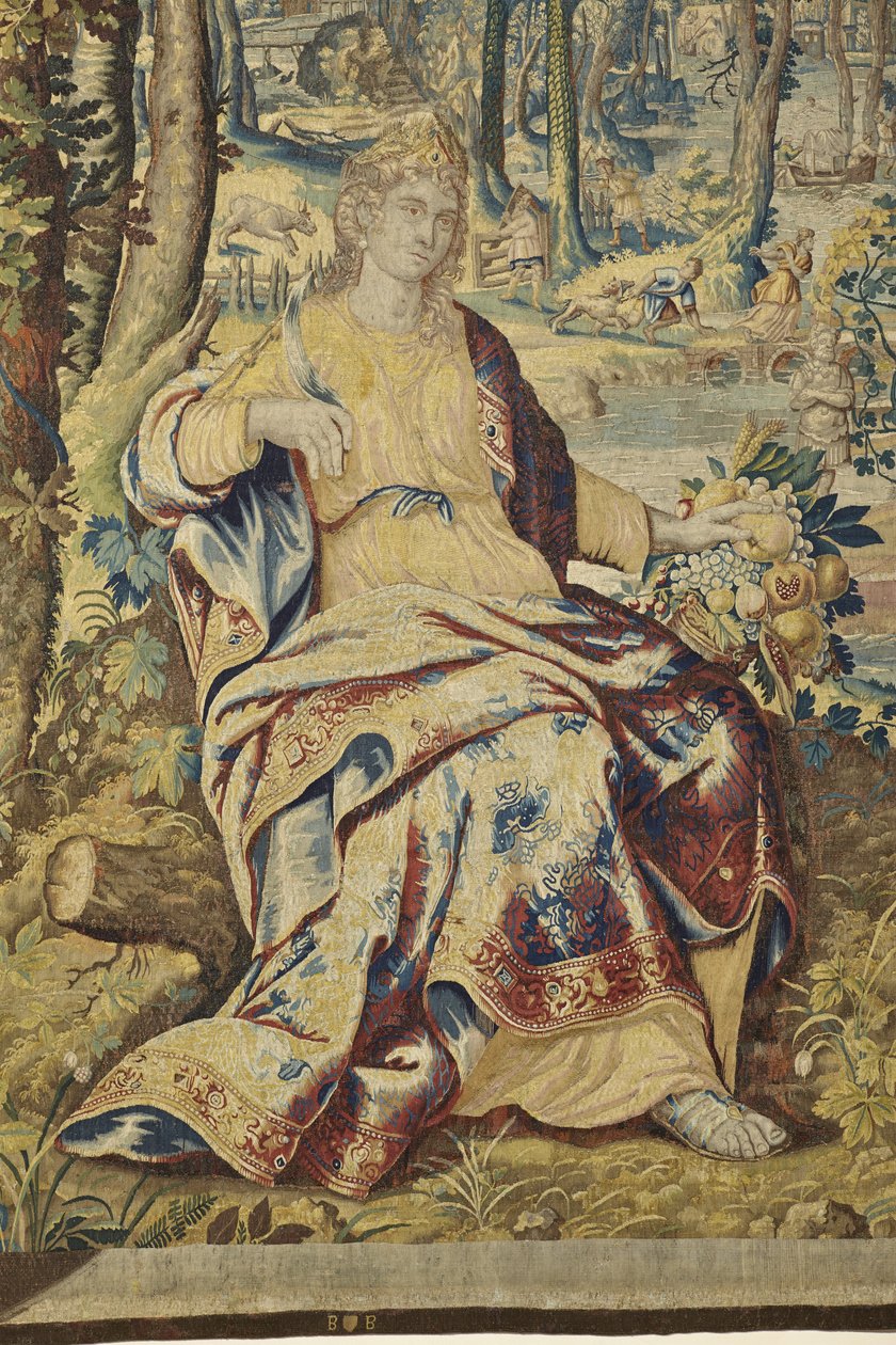 पोमरोना का विस्तार, वर्मुनिअस और पोमोना से, c.1630 द्वारा जन II रास