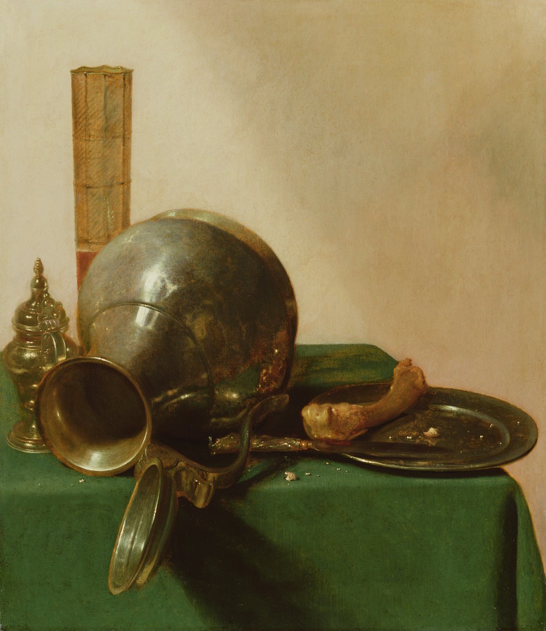 अभी भी जीवन एक पलटा हुआ जग के साथ, c.1632-37 द्वारा जन जाँज। आप