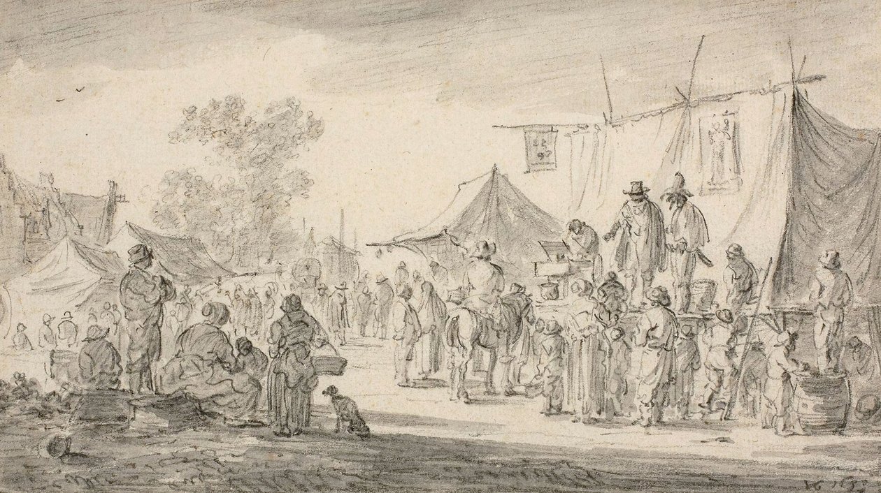 देश मेला, 1653 द्वारा जन जोसेफ्स वैन गोयन