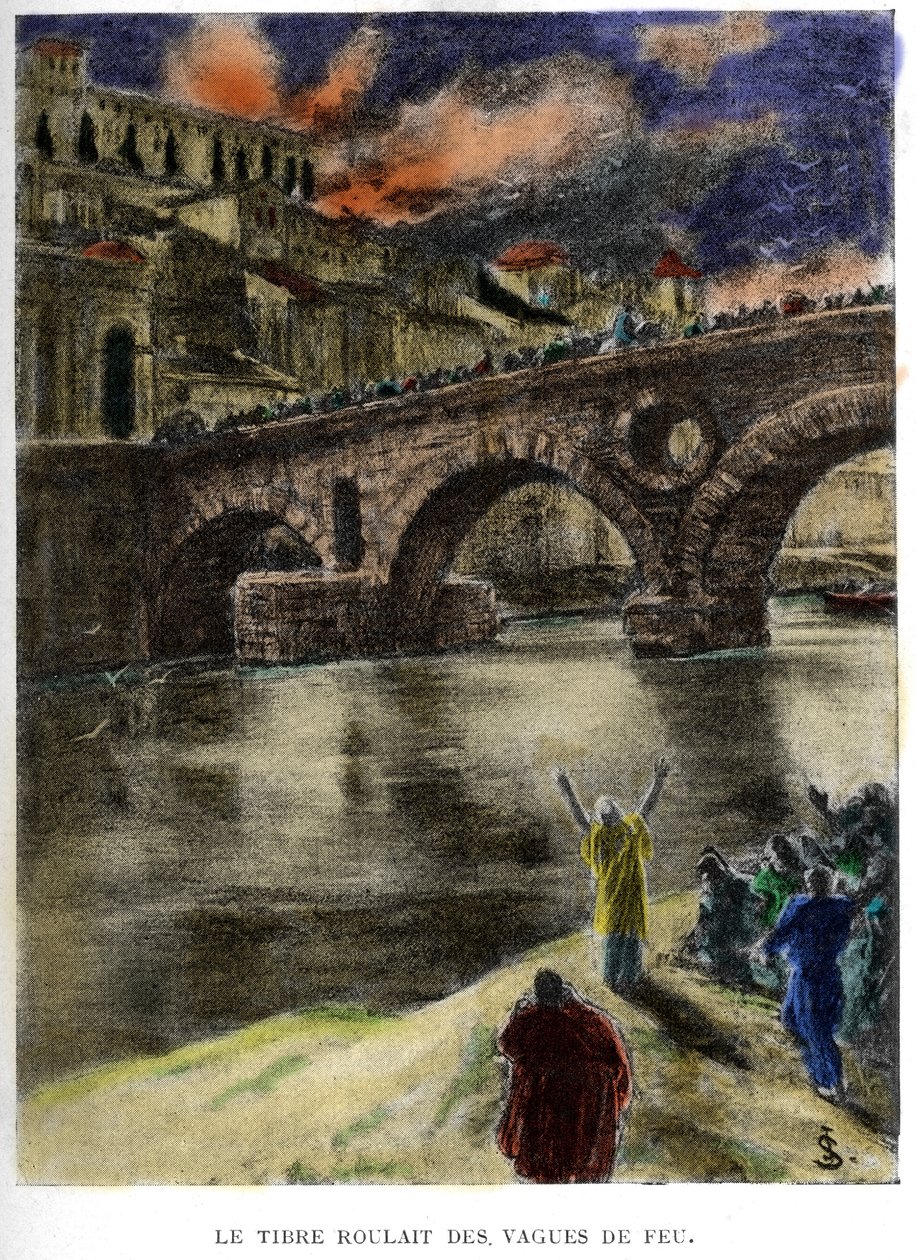 Tiber (Tevere) आग की लहरों को लुढ़का द्वारा जान स्टाइका