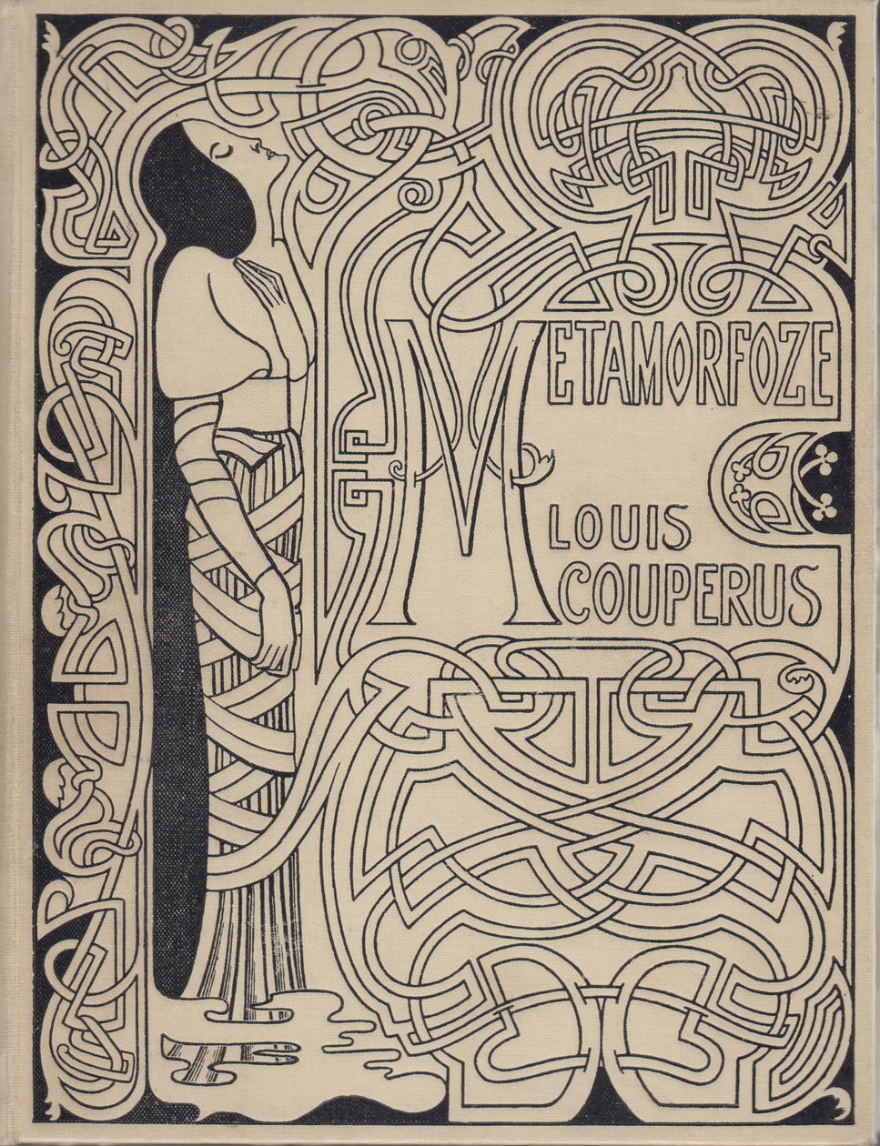 कवर डिजाइन Metamorfoze by Louis Couperus, 1897। द्वारा जान तूरोप