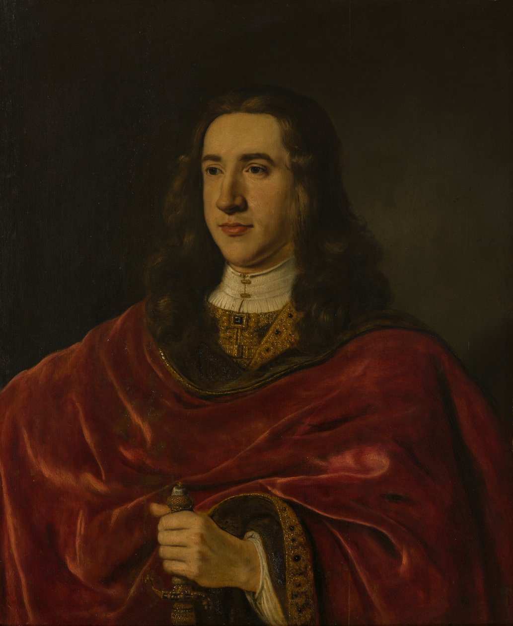 सर जॉन ब्रिजमैन द्वितीय बार्ट का चित्र (1631-1710), लगभग 1651-76 (कैनवास पर तेल) द्वारा जन विजय