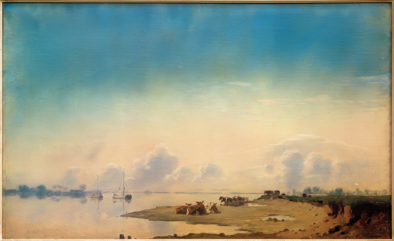 IJssel का दृश्य द्वारा जान वोमरन