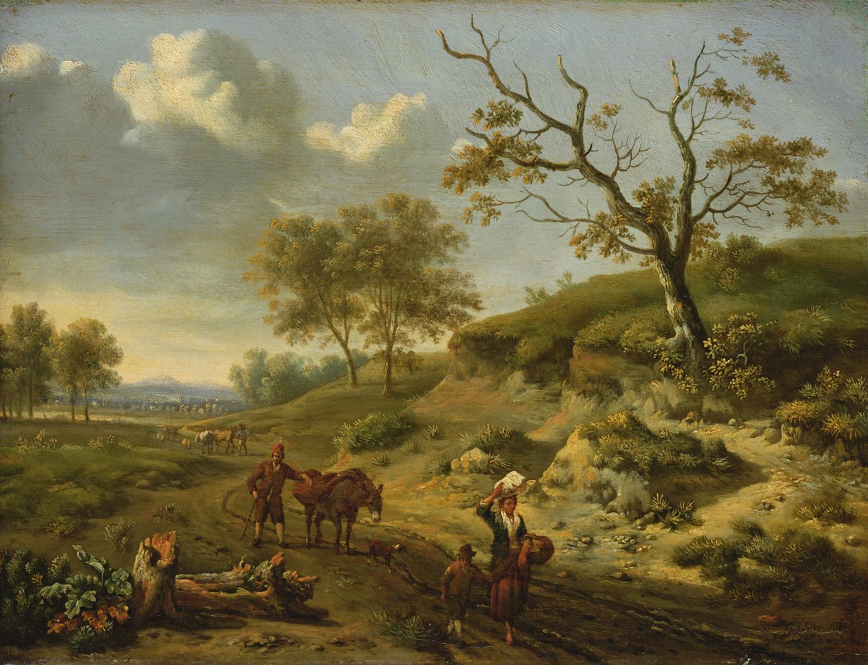 लैंडस्केप, 1659 द्वारा जान वियनंट्स