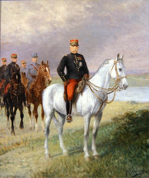 मार्शल जोसेफ जोफ्रे (1852-1931) (कैनवास पर तेल) द्वारा जान वैन चेल्मिंस्की