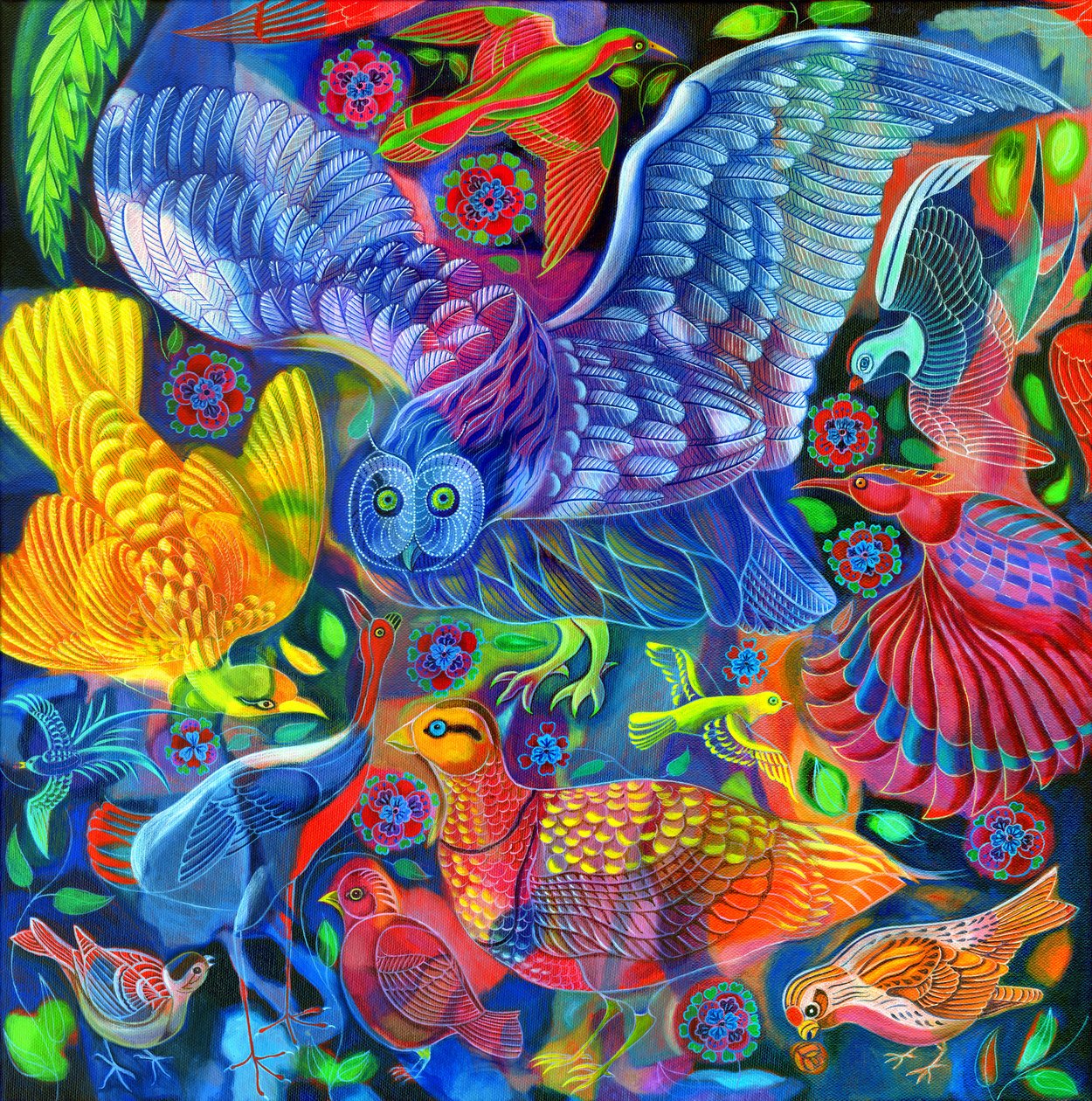 पक्षी, 2010, द्वारा जेन टैटर्सफ़ील्ड