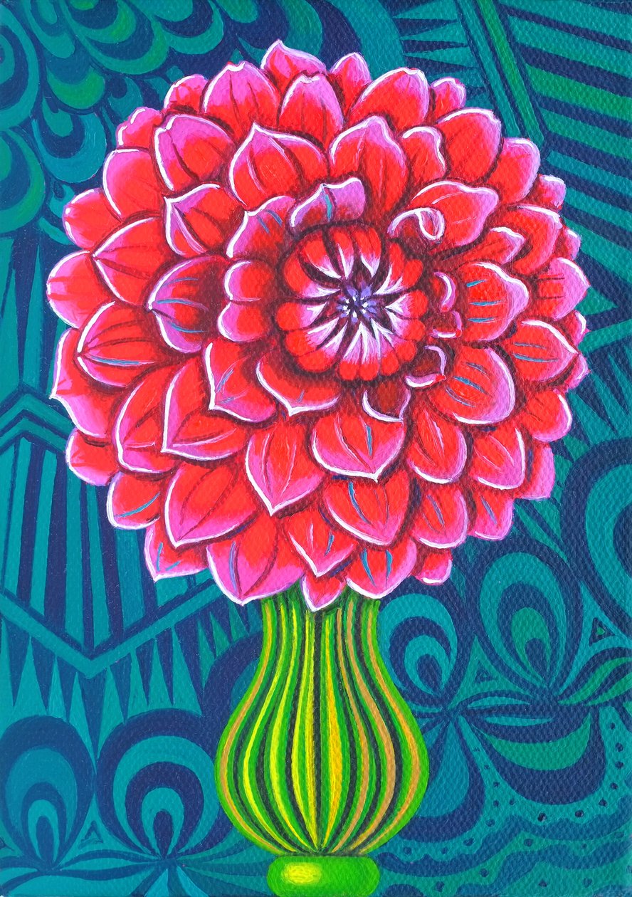 डाहलिया, 2014, द्वारा जेन टैटर्सफ़ील्ड