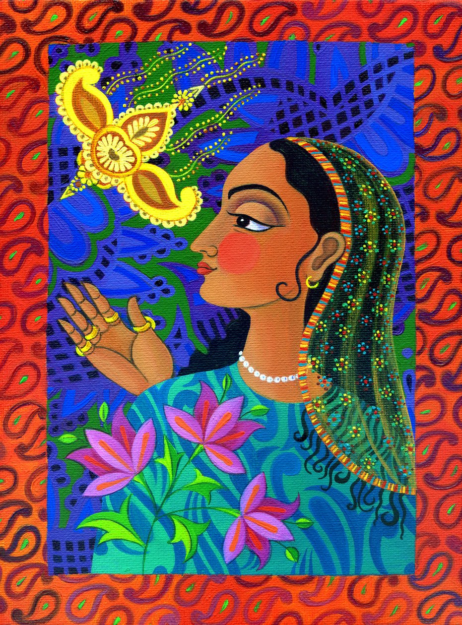 पीली चिड़िया वाली महारानी, 2011, द्वारा जेन टैटर्सफ़ील्ड