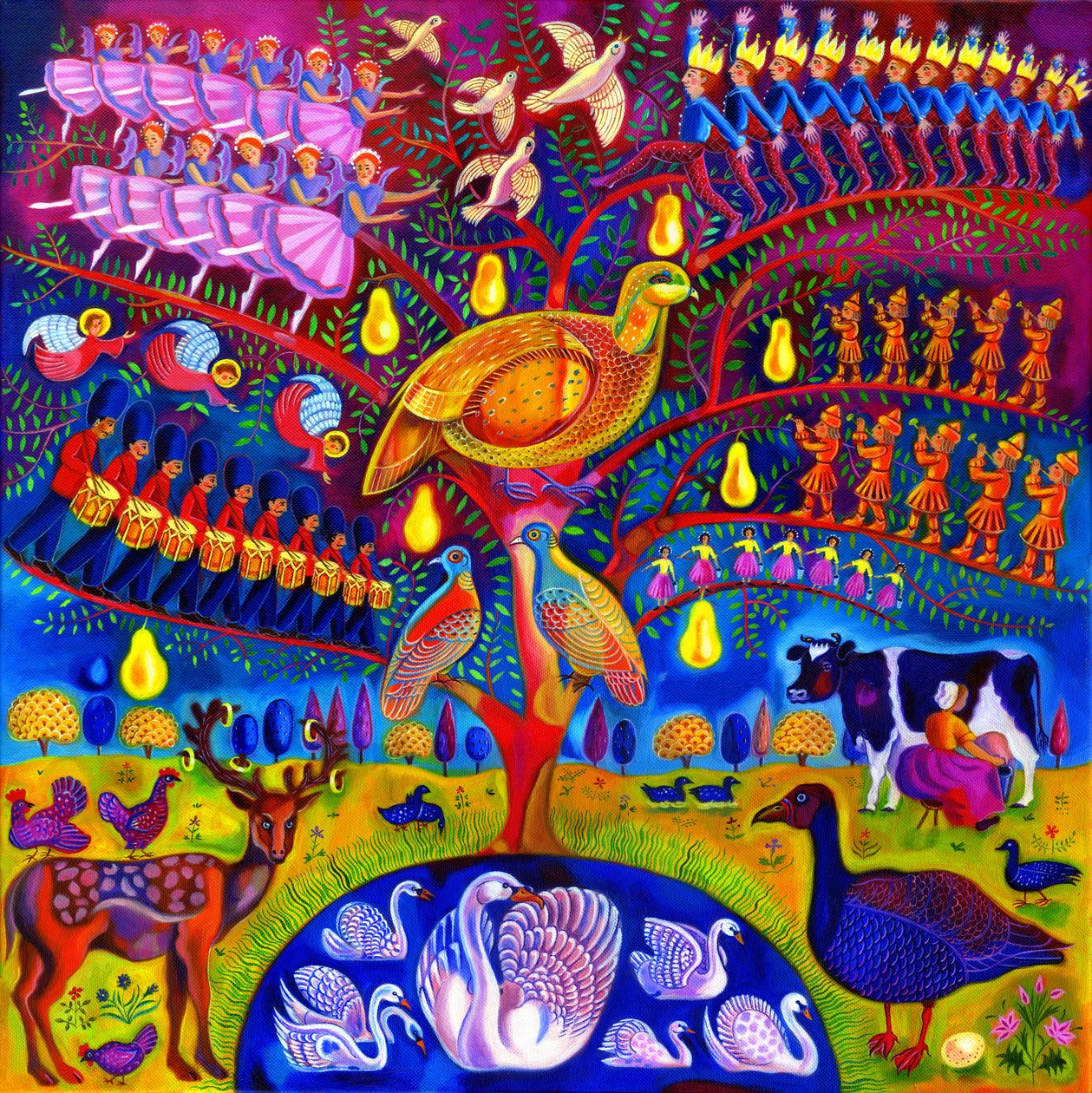 क्रिसमस के बारह दिन, 2010, द्वारा जेन टैटर्सफ़ील्ड