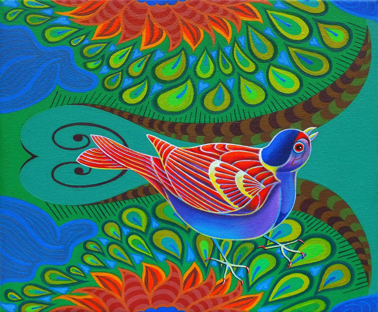 ट्री स्पैरो, 2012, द्वारा जेन टैटर्सफ़ील्ड