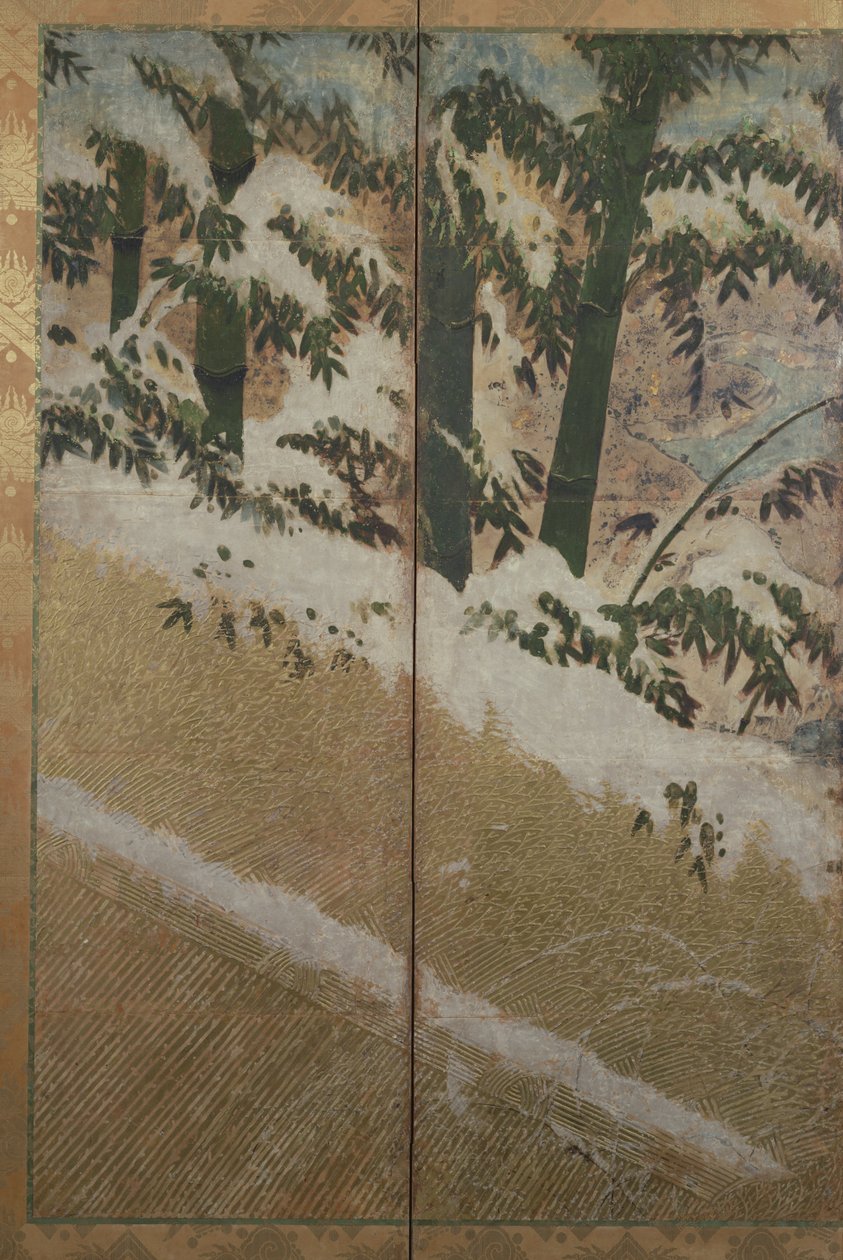 सर्दियों के पौधे, c.1550, द्वारा जापानी स्कूल