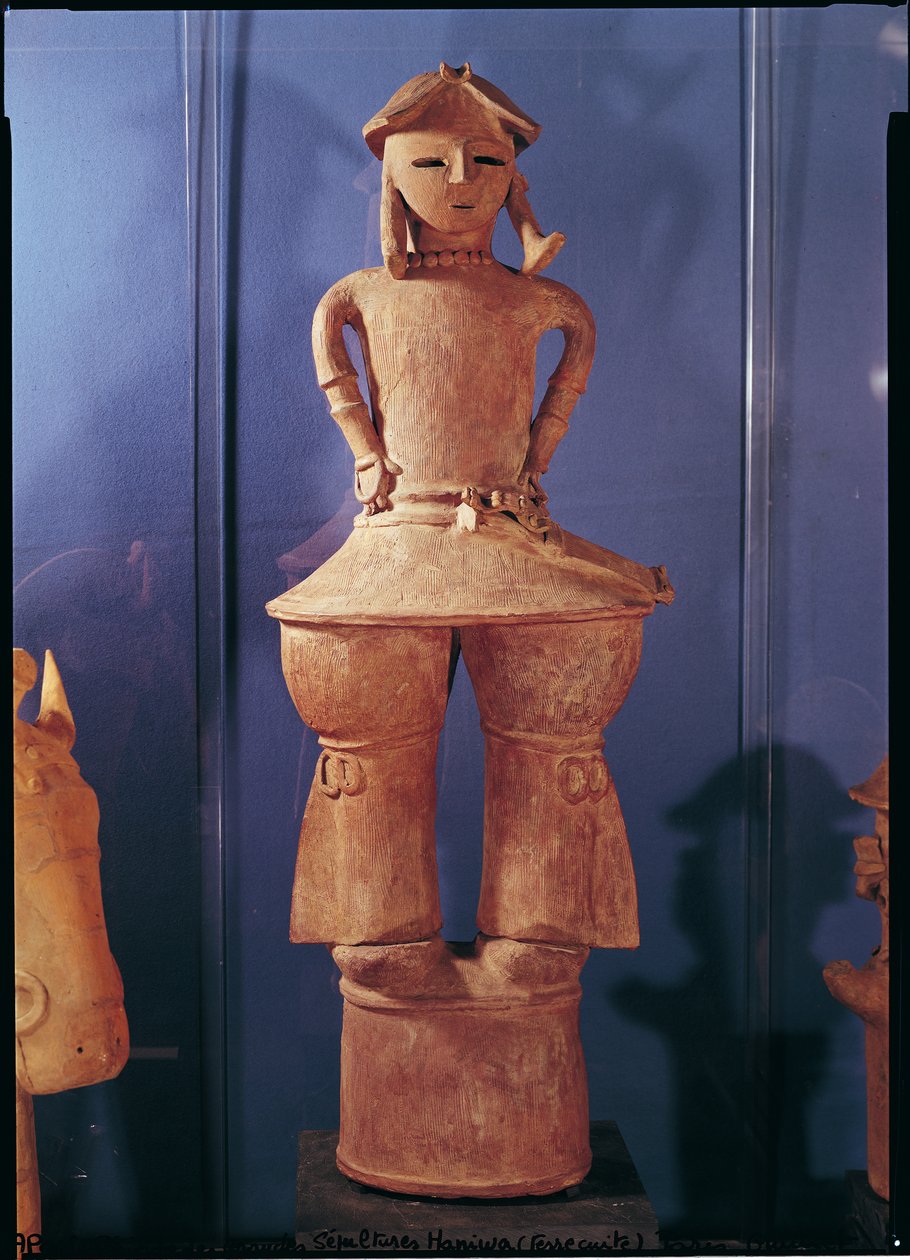 हनिवा आकृति, 250-550 (लाल मिट्टी के बरतन) द्वारा जापानी स्कूल