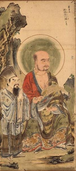 Juroku Rakan, Buddhist Sage, Tosa School द्वारा जापानी स्कूल