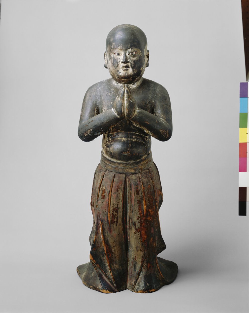 दो साल की उम्र में प्रिंस शोटोकू, c.1300 द्वारा जापानी स्कूल