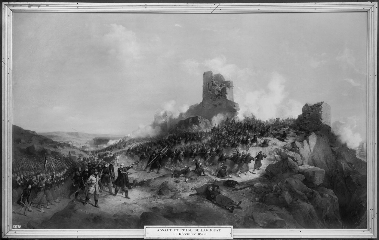 4 दिसंबर 1852, 1853 को जनरल पेलिसियर (1794-1864) द्वारा लागोहोट का लेना द्वारा जीन एडोल्फ बीज़