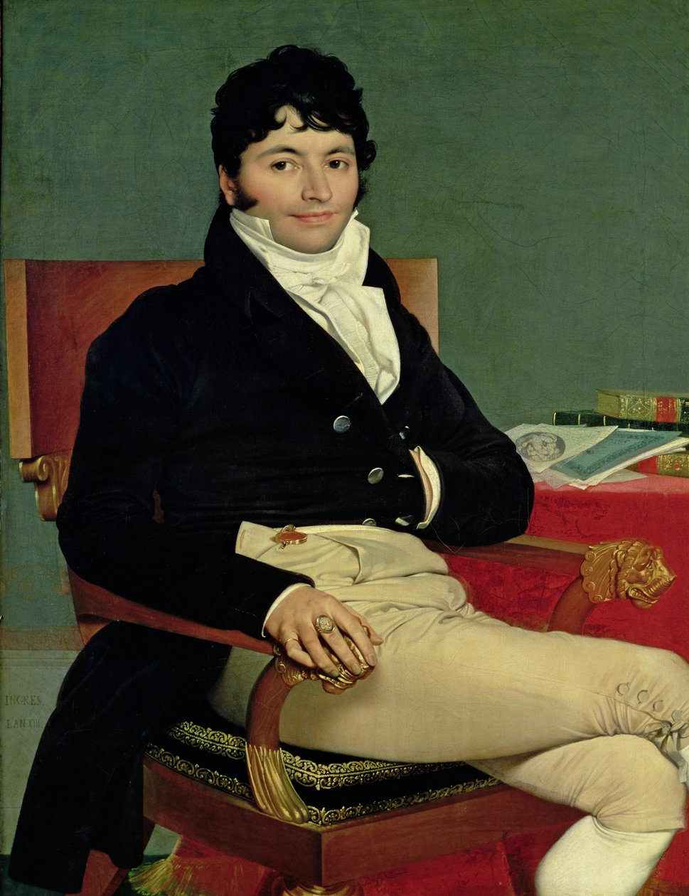 फ़िलीबर्ट रिवेर (1766-1816) 1805 द्वारा जीन अगस्टे डॉमिनिक इंगर्स