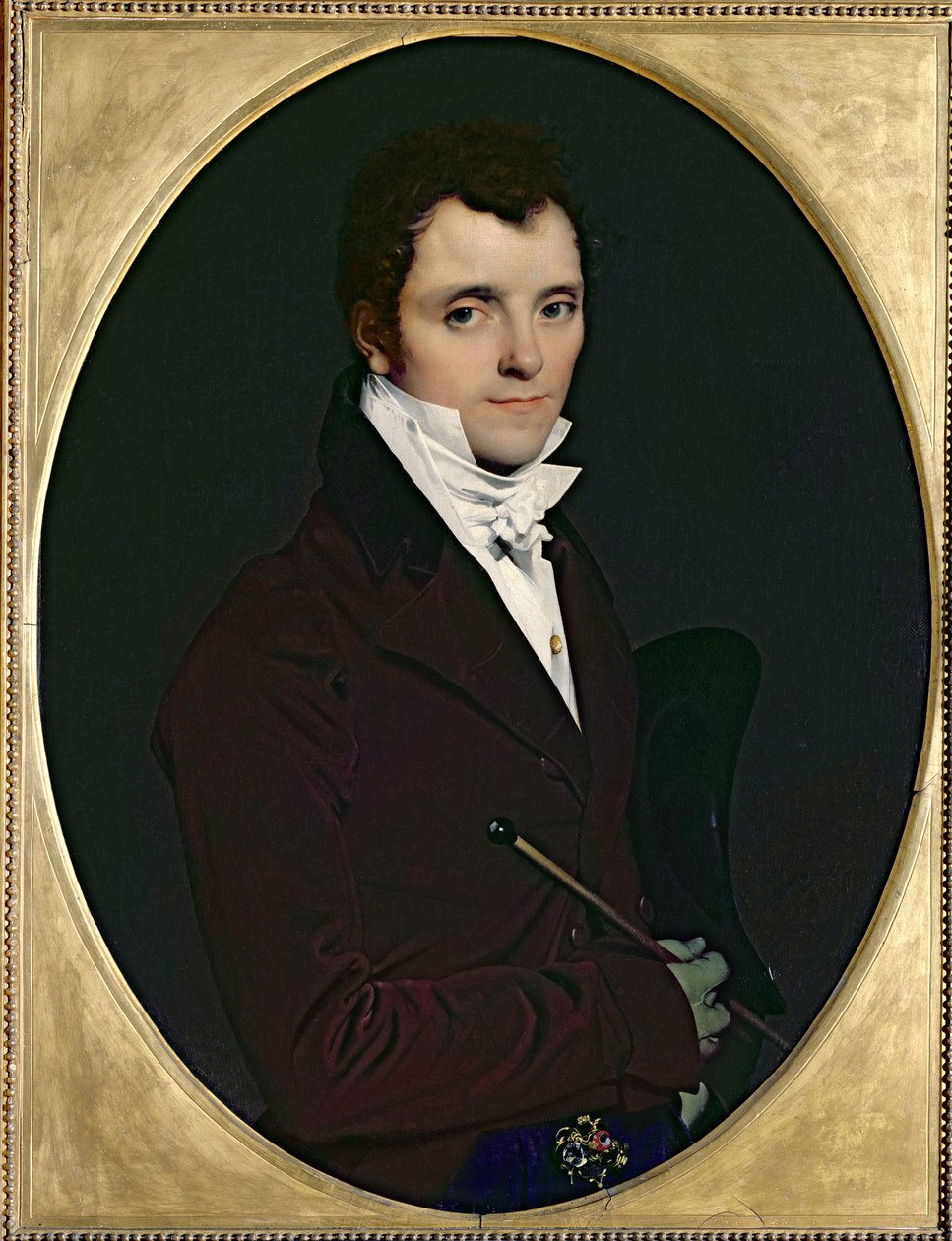 एदमे बोचेट का पोर्ट्रेट (1783-1871), 1811 द्वारा जीन अगस्टे डॉमिनिक इंगर्स