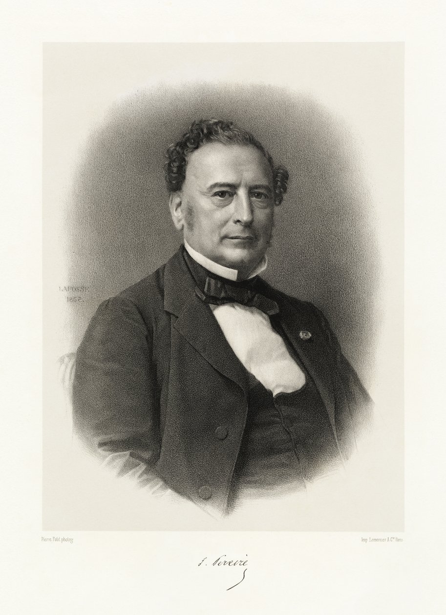 आइजैक रॉड्रिगो पेराइरे, 1865-66 द्वारा जीन बैप्टिस्ट एडोल्फ लफोस