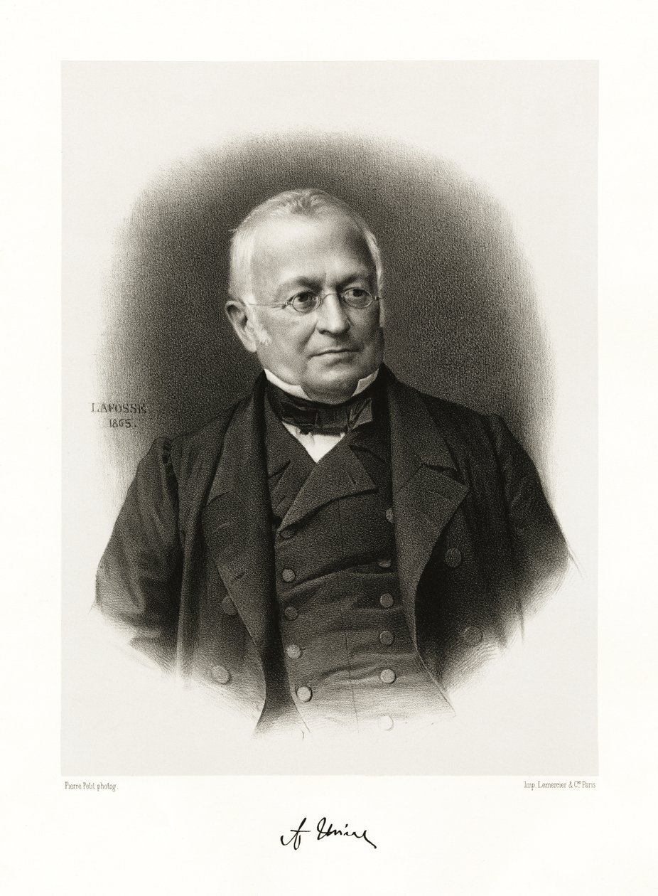 लुई एडोल्फ थियर्स, 1865-66 द्वारा जीन बैप्टिस्ट एडोल्फ लफोस