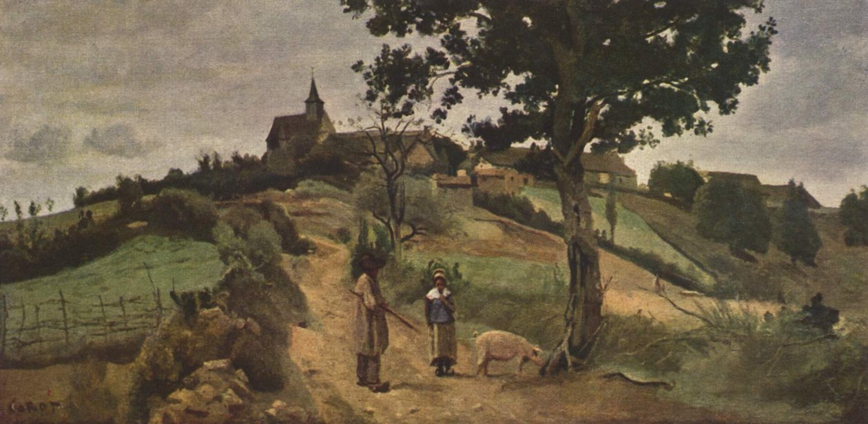 St-André-en-Morvan द्वारा जीन बैप्टिस्ट केमिली कोरोट
