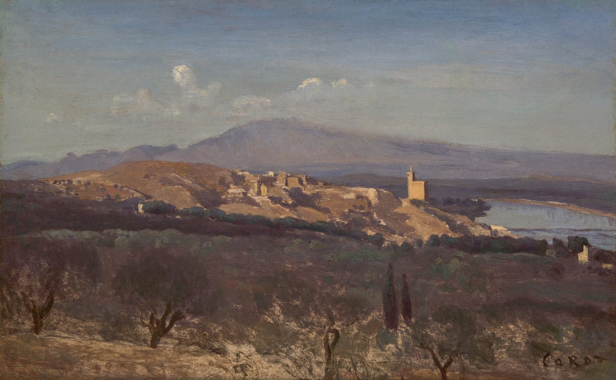 Villeneuve-les-Avignon द्वारा जीन बैप्टिस्ट केमिली कोरोट