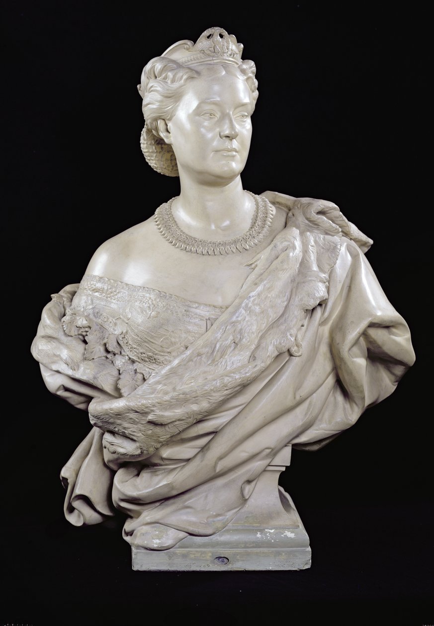 राजकुमारी मैथिल्डे का वक्ष (1820-1904) c.1862-63 (प्लास्टर) द्वारा जीन बैप्टिस्ट कारपो