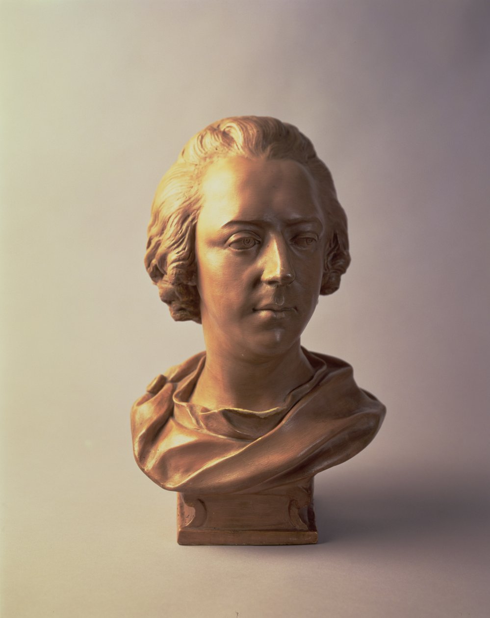 प्रिंस चार्ल्स एडवर्ड स्टुअर्ट (1720-88), c.1748 (प्लास्टर) द्वारा जीन बैप्टिस्ट द्वितीय लेमोयने