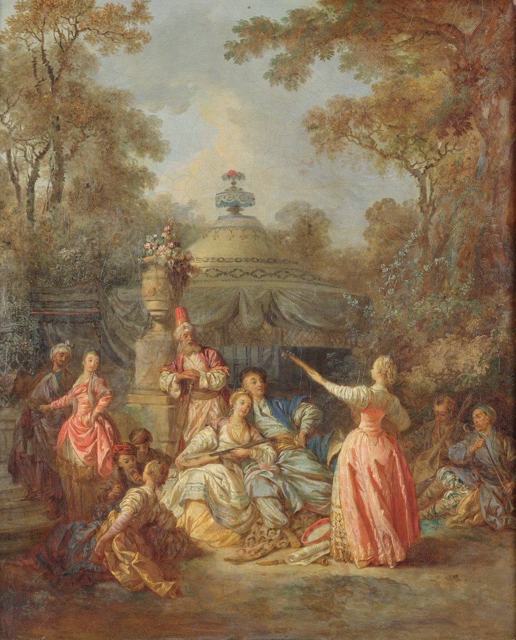 रूसी कॉन्सर्ट, 1770 द्वारा जीन बैप्टिस्ट लेप्रिन