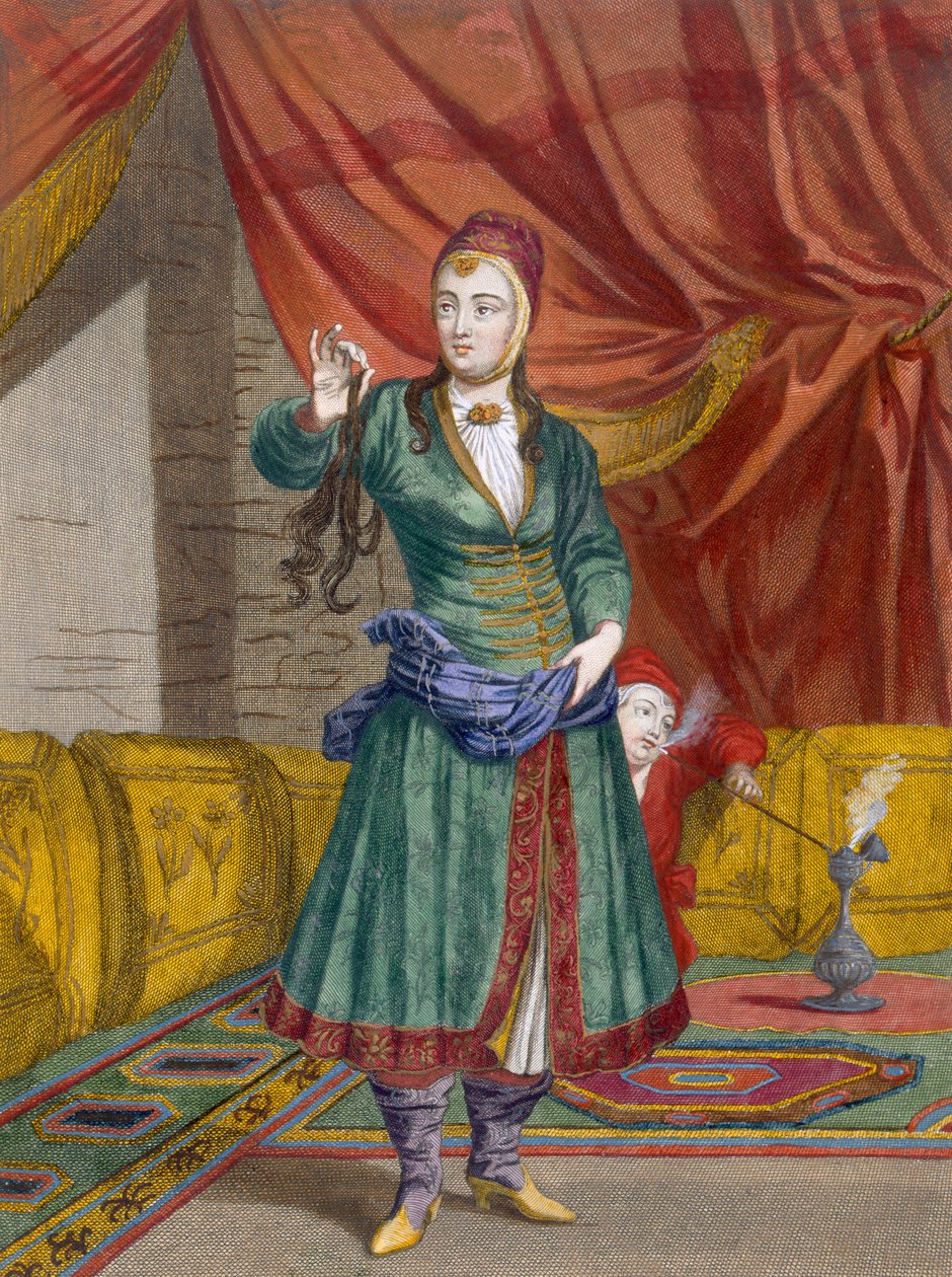 एक फारसी लड़की, c.1708 द्वारा जीन बैप्टिस्ट वेनमोर