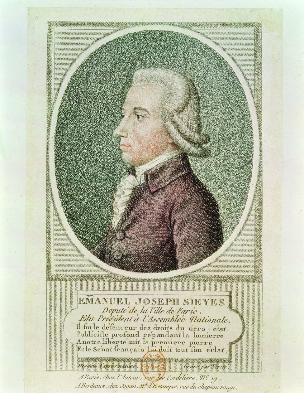 इमैनुएल जोसेफ सिएस (1748-1836) द्वारा जीन बैप्टिस्ट वेराइटी