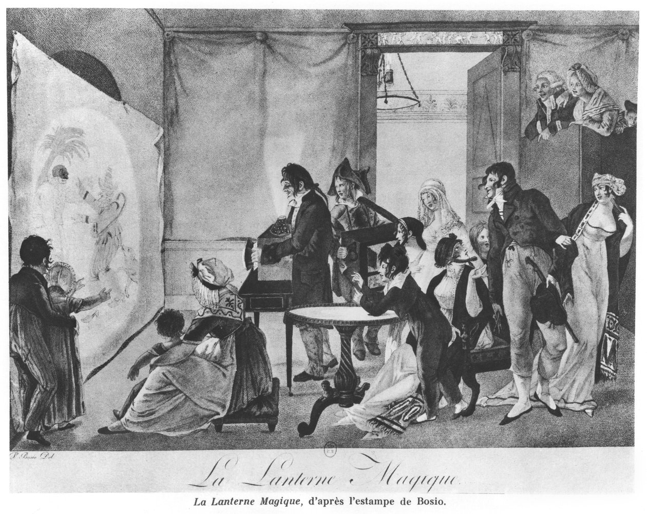 द मैजिक लैंटर्न, 1798 द्वारा जीन फ्रेंकोइस बोसियो
