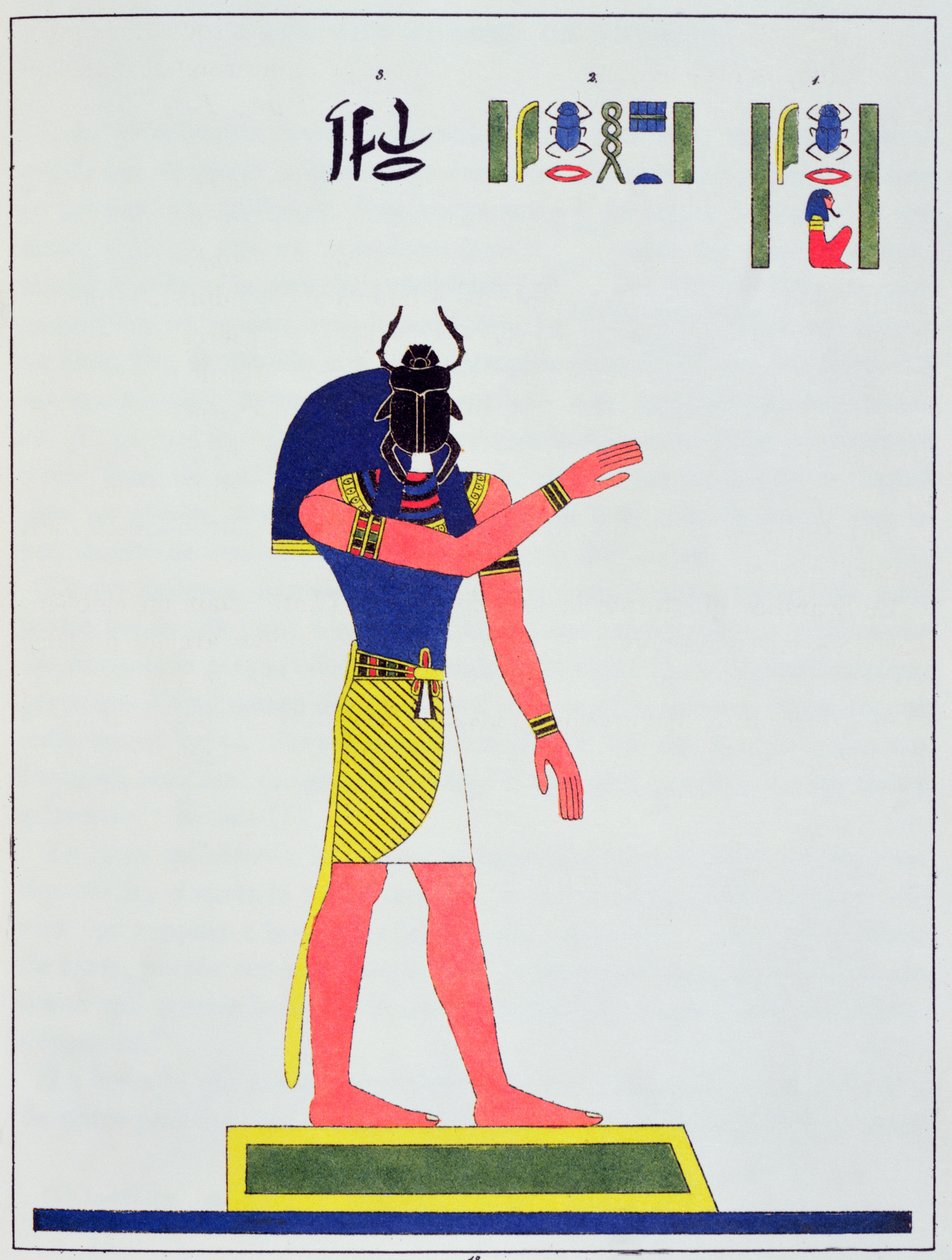 देव, खेपरी, 1823 द्वारा जीन फ्रेंकोइस चैंपियन