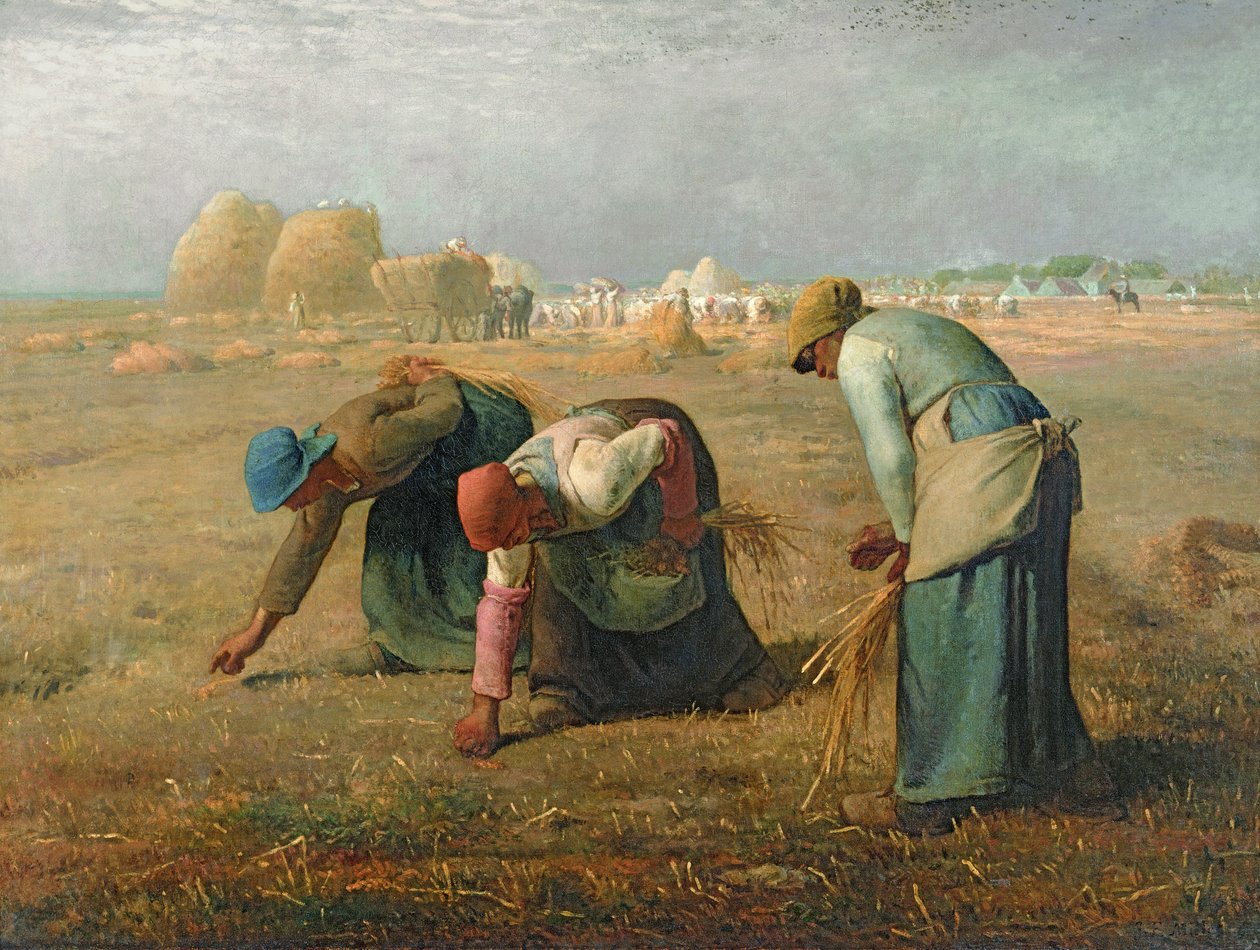 द ग्लीनेर्स, 1857 द्वारा जीन फ्रेंकोइस बाजरा