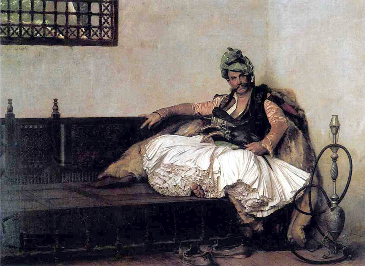 बशी-बूज़उक प्रमुख, c.1881 द्वारा जीन लियोन गेरोम