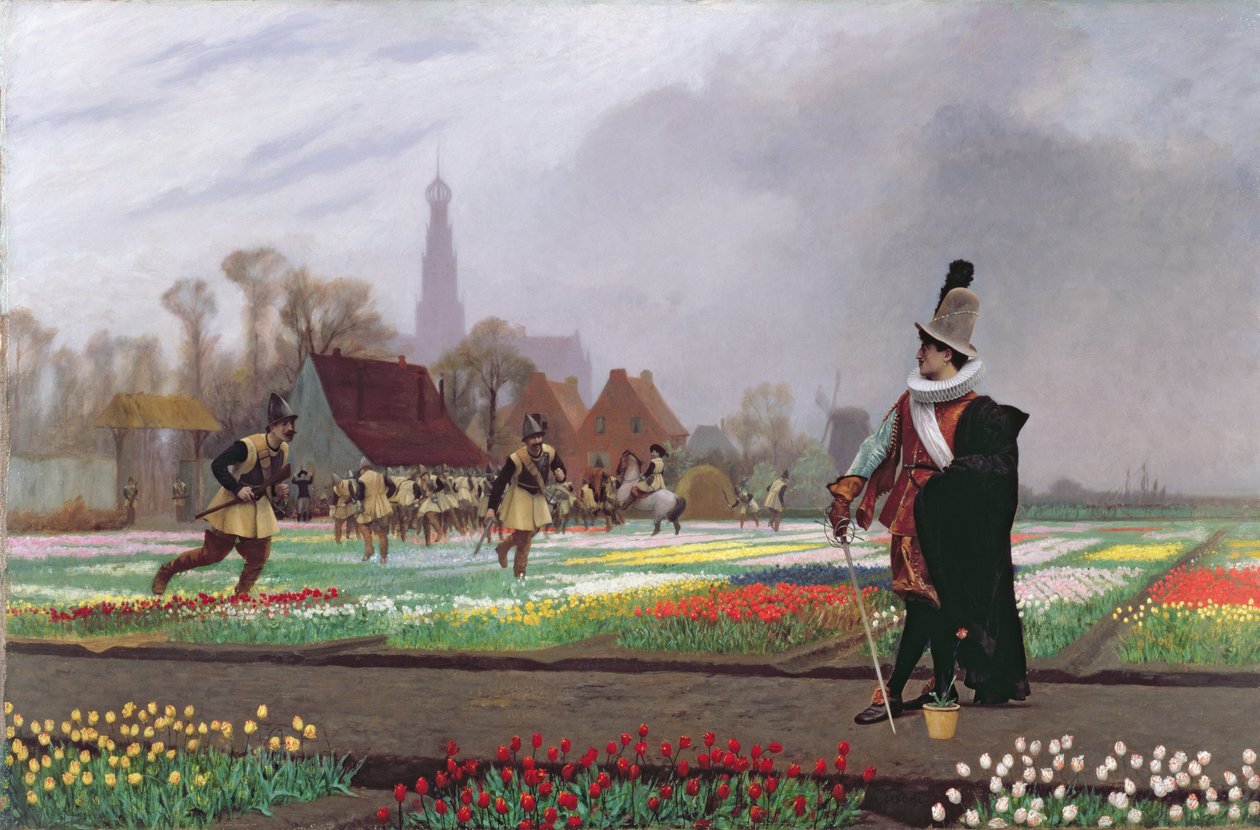 ट्यूलिप फोली, 1882 द्वारा जीन लियोन गेरोम