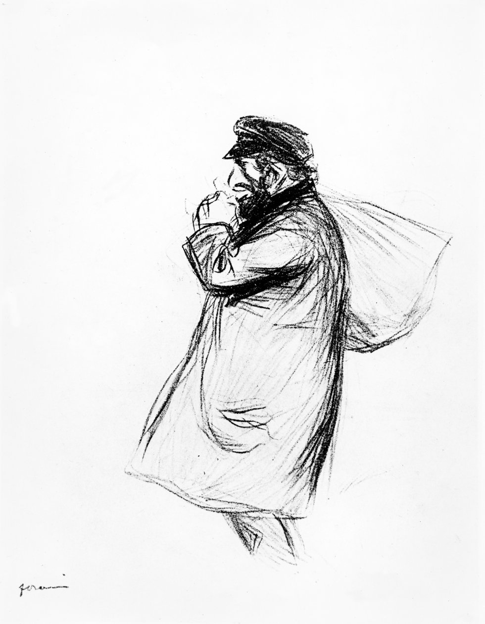 द यहूदी पेडलर, c.1880-90 द्वारा जीन लुइस फोरैन