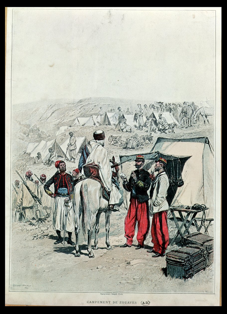 ए ज़ाउव एग्ज़िबिटमेंट, 1886 द्वारा जीन बैप्टिस्ट एडौर्ड डिटेल