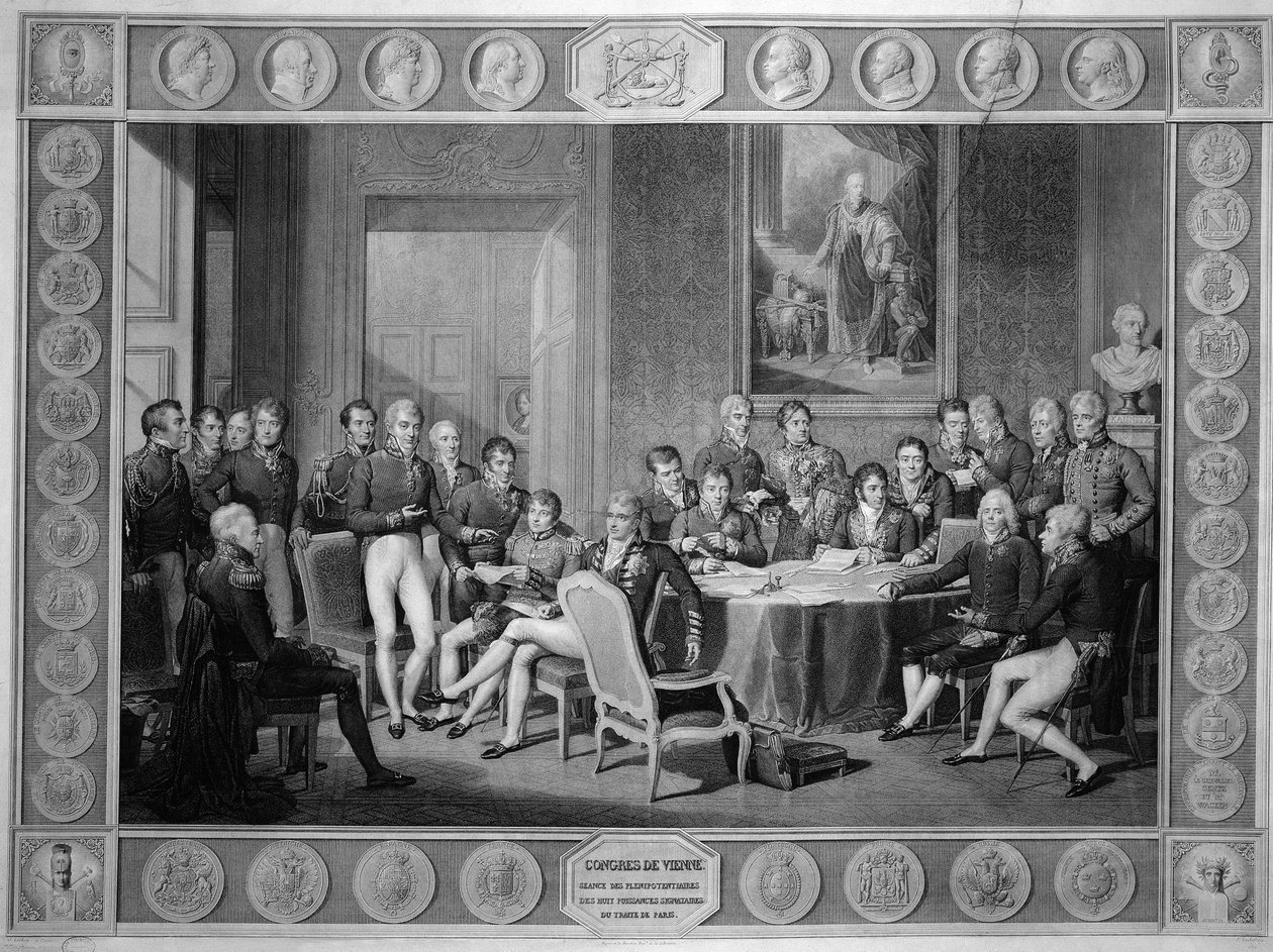 वियना की कांग्रेस, 1814-15 (SEE ALSO 79713) द्वारा जीन-बैप्टिस्ट इसाबे