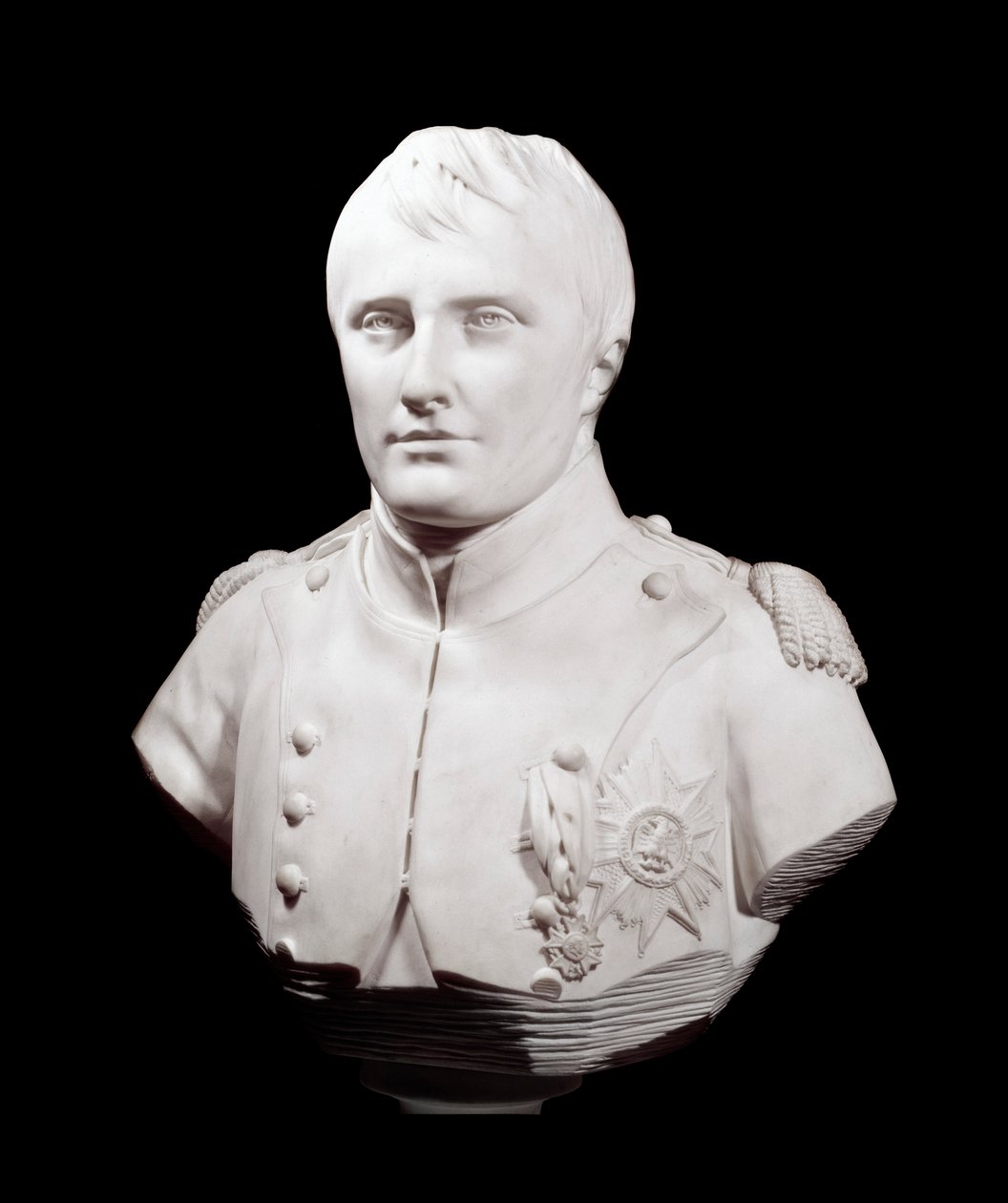 सम्राट नेपोलियन I (1769-1821) की मूर्ति जीन एंटोनी हौडॉन (1741-1828) 1808 वर्साय, मुसी डू चेटो द्वारा मूर्तिकला द्वारा जीन एंटोनी हौडन