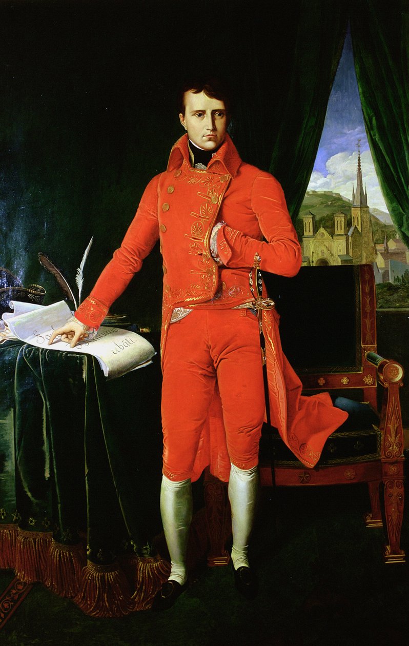 नेपोलियन बोनापार्ट फर्स्ट कंसल, 1803-1804 द्वारा जीन अगस्टे डॉमिनिक इंगर्स
