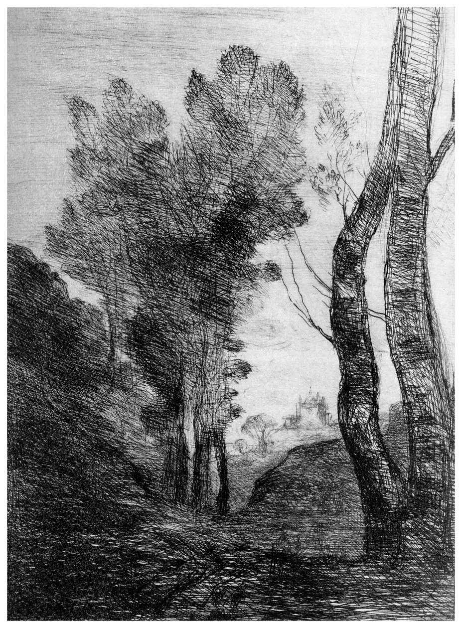 रोम के आसपास, c1815-1865, 1924 द्वारा जीन बैप्टिस्ट केमिली कोरोट