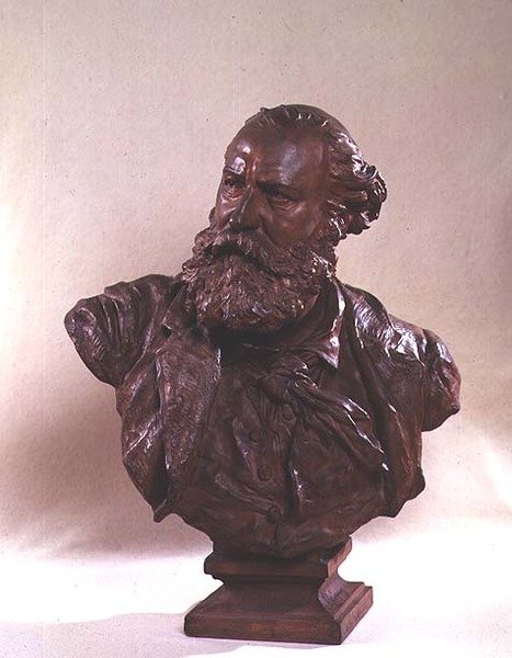 चार्ल्स गुनोद का बस्ट (1818-93) c.1874 (कांस्य) द्वारा जीन बैप्टिस्ट कारपो